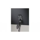 118/4 Orchestra music stand - chrome stand, walnut wooden desk