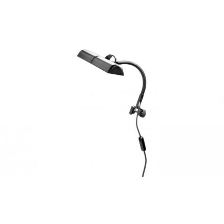 12275 Double music stand light - black