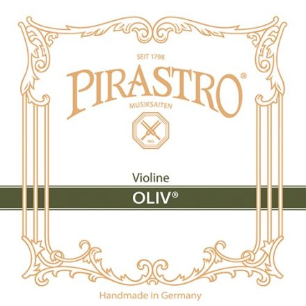 Pirastro Olive hegedű bélhúr D  GUT/SILVER 14 STRAIGHT