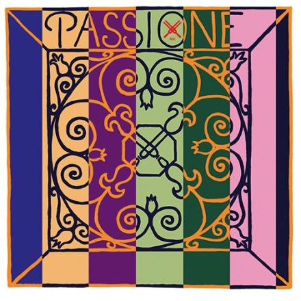 Pirastro Passione Solo  hegedű bélhúr D  GUT/SILVER MITTEL ENVELOPE