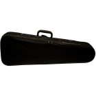 Petz form shaped hardfoam violin case, 1/4, black-burgundy