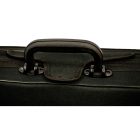 Petz form shaped hardfoam violin case, 4/4, black-burgundy