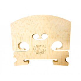 Aubert viola bridge, with oval stamp, treated 46 mm