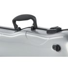 Gewa form shaped violin case 4/4 Air 1.7 silver metallic high-gloss