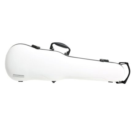 Gewa form shaped violin case 4/4 Air 1.7 white high-gloss, with handle