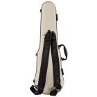 Gewa form shaped violin case 4/4 Air 1.7 beige high-gloss, with handle