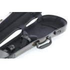 Gewa form shaped violin case 4/4 Air 1.7 brown high-gloss, with handle