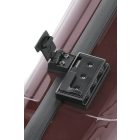 Gewa form shaped violin case 4/4 Air 1.7 purple high-gloss, with handle