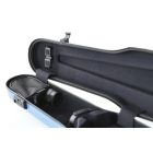 Gewa form shaped violin case 4/4 Air 1.7 brown high-gloss, with handle