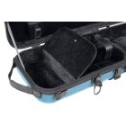 GEWA hegedű koffertok Bio I S 4/4 kék, kottazsebbel