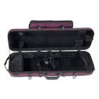 GEWA hegedű koffertok Bio I S 4/4 lila, kottazsebbel