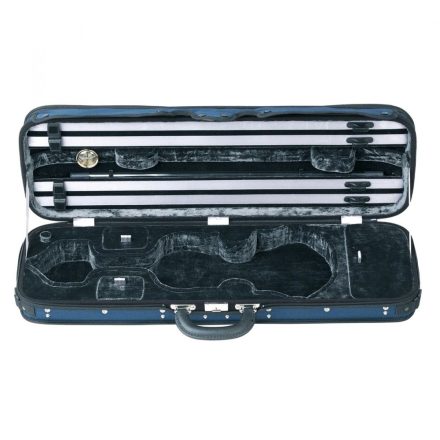 GEWA hegedű koffertok Liuteria Maestro 4/4 kék, antracit belsővel