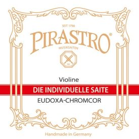   Pirastro Eudoxa Chromcore fém hegedűhúr A STEEL/CHROME STEEL MITTEL ENVELOPE
