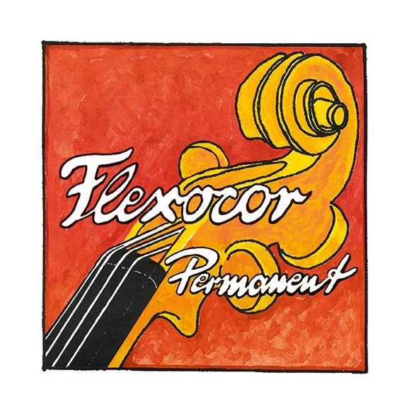 Pirastro Flexocor-Permanent szintetikus hegedűhúr E BALL STEEL MITTEL ENVELOPE