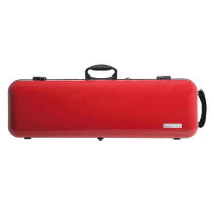 GEWA hegedű koffertok Air 2.1 4/4 magasfényű piros, fogantyúval 