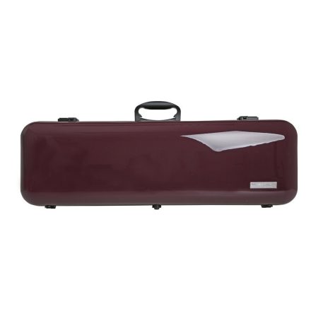 GEWA hegedű koffertok Air 2.1 4/4 magasfényű padlizsánlila, fogantyúval