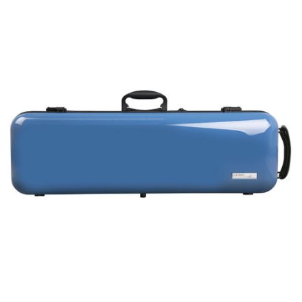 GEWA hegedű koffertok Air 2.1 4/4 magasfényű kék, fogantyúval