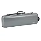 GEWA hegedű koffertok Air 2.1 fogantyúval 4/4 magasfényű metál ezüst