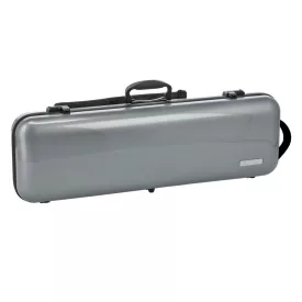   GEWA hegedű koffertok Air 2.1 fogantyúval 4/4 magasfényű metál ezüst