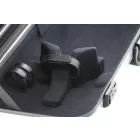 GEWA hegedű koffertok Air 2.1 fogantyúval 4/4 magasfényű metál ezüst