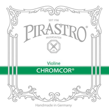 Pirastro Chromcor fém hegedűhúr E  LOOP CHROME STEEL MITTEL ENVELOPE
