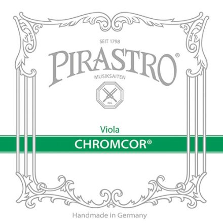 Pirastro Chromcor fém brácsa  húr A  STEEL/CHROME STEEL REMOVABLE BALL END MITTEL ENVELOPE