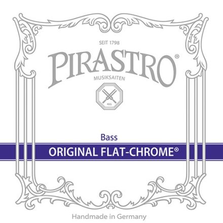 Pirastro Original-Flatchrome fém nyagybőgő húr E    2.10M ORCHESTRA ROPE CORE/CHROME STEEL MITTEL