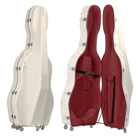 GEWA DOUBLE BASS CASE IDEA MAMMOTHMade in Germany Fiberglass reinforced synthetic resin SPS-side protection system Instrument suspension system Adjustable interior Accessory compartment, bow pockets S