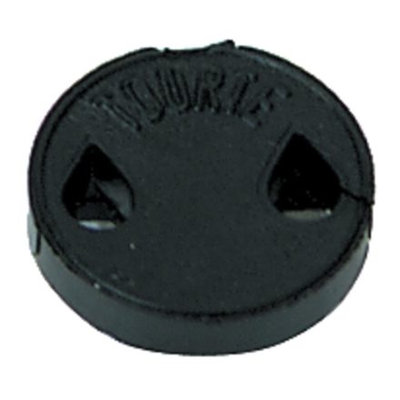 Mute violin, Tourte rubber, round