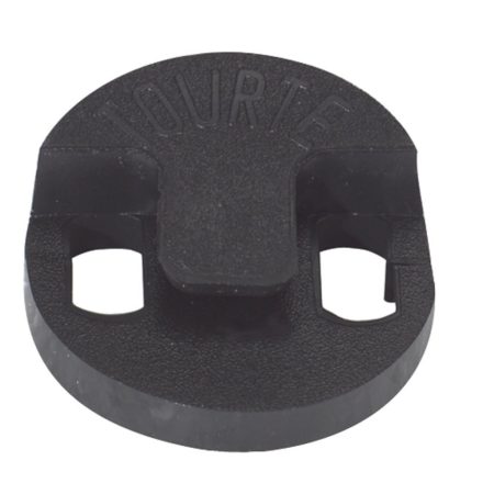 Mute cello, Tourte rubber, round