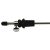 Double bass endpin standard , ebony wood cone, 37 cm length