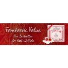 Pirastro Tonica synthetic viola string  SET  MEDIUM ENVELOPE