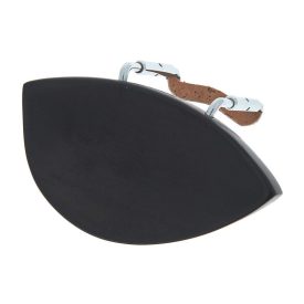 Flat violin chin rest 4/4 ebony