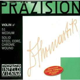   Thomastik Prazision fém hegedűhúr SET E Chrome steel medium