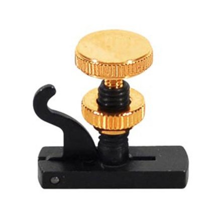 Wittner fine tuner  for violin, black/golden screw, loop end  4/4-3/4