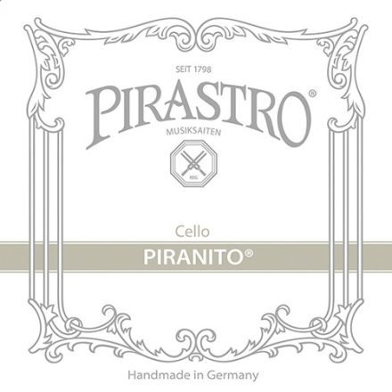 Pirastro Piranito fém cselló húr D    STEEL/CHROME STEEL MITTEL