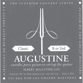 Augustine klasszikus gitárhúr  készlet, BLACK