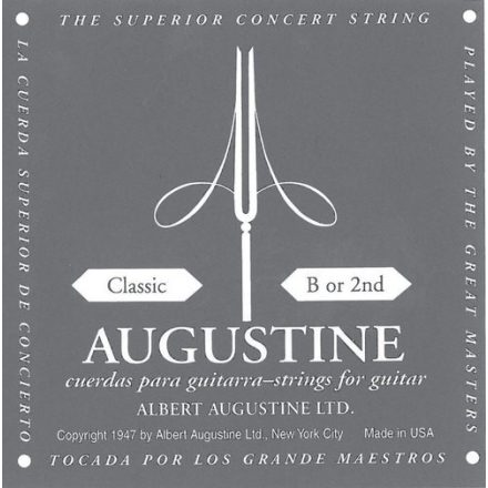 Augustine klasszikus gitárhúr  készlet, BLACK