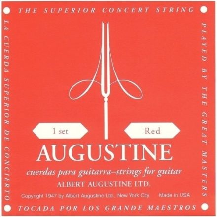 Augustine klasszikus gitárhúr készlet, RED