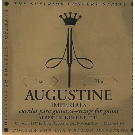 Augustine klasszikus gitárhúr készlet, Gold Imperial