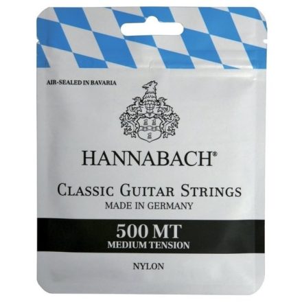 Hannabach Strings for classic guitar Series 500 Medium Tension