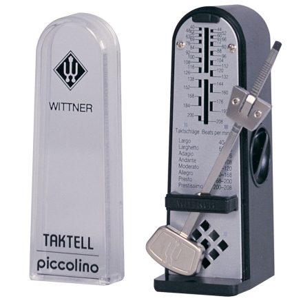 Wittner Taktell Piccolino metronóm, fekete színű