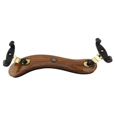 Augustin Viva la Musica Diamond violin shoulder rest, Walnut maple, 4/4, gold