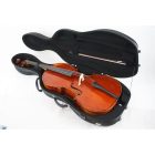 Petz cello case, hardfoam, 5 kg, 1/2, black