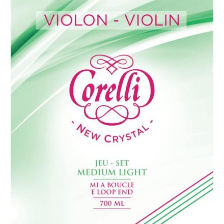 Corelli Crystal VIOLIN STRING E BALL, STEEL Soft
