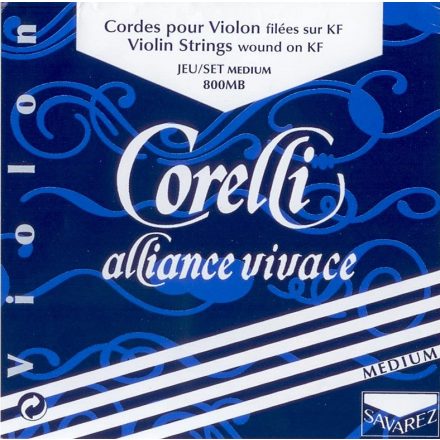 Corelli Alliance Vivace fém hegedűhúr E gombos közepes