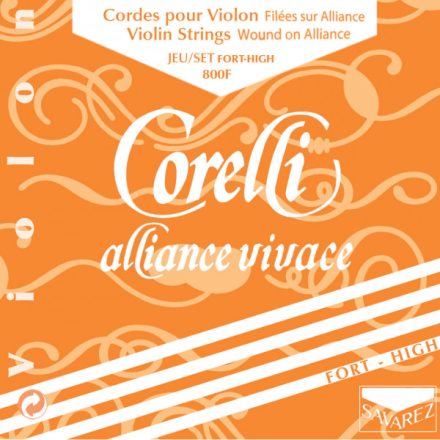 Corelli Alliance Vivace fém hegedűhúr E gombos kemény