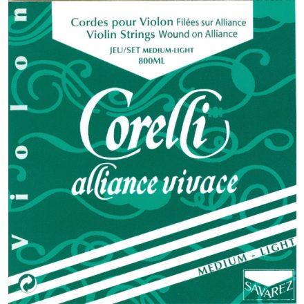 Corelli Alliance Vivace fém hegedűhúr E gombos puha