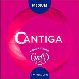 Corelli Cantiga fém hegedűhúr E gombos közepes