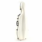 Winter Cello case 4/4 fibreglass white